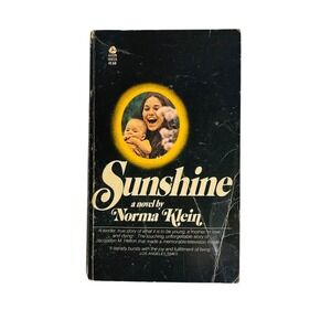 Sunshine Novel by Norma Klein Paperback‎ 1974 Vintage Rare Book